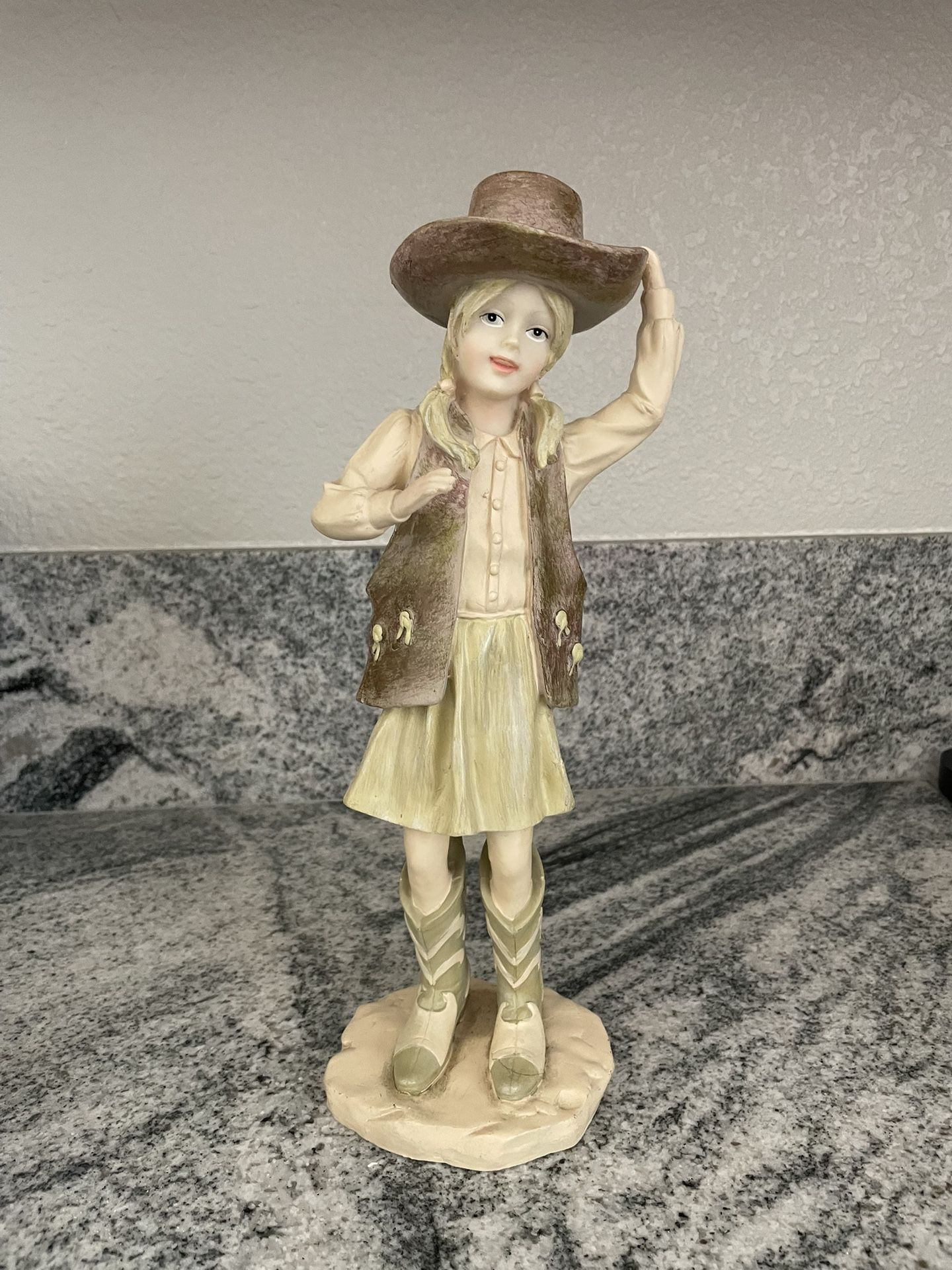 Cowgirl Figurine