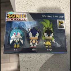 SDCC 2025 Exclusive: Sonic Figural Bag Clip