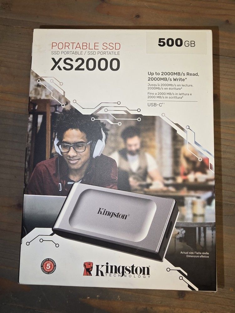 Kingston XS2000 500GB Portable SSD β Super Fast & Compact