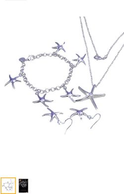 Starfish Pendant Necklace ,new(never used)