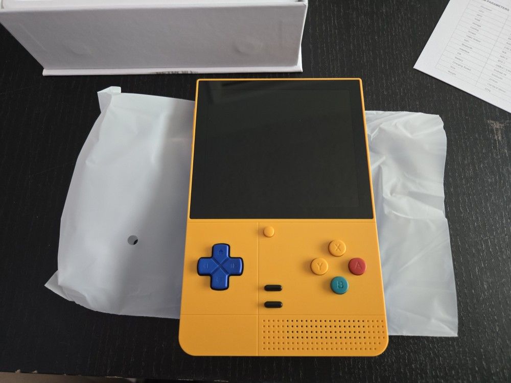 Retroid Pocket Classic Handheld - 4 Button (PKM Yellow)