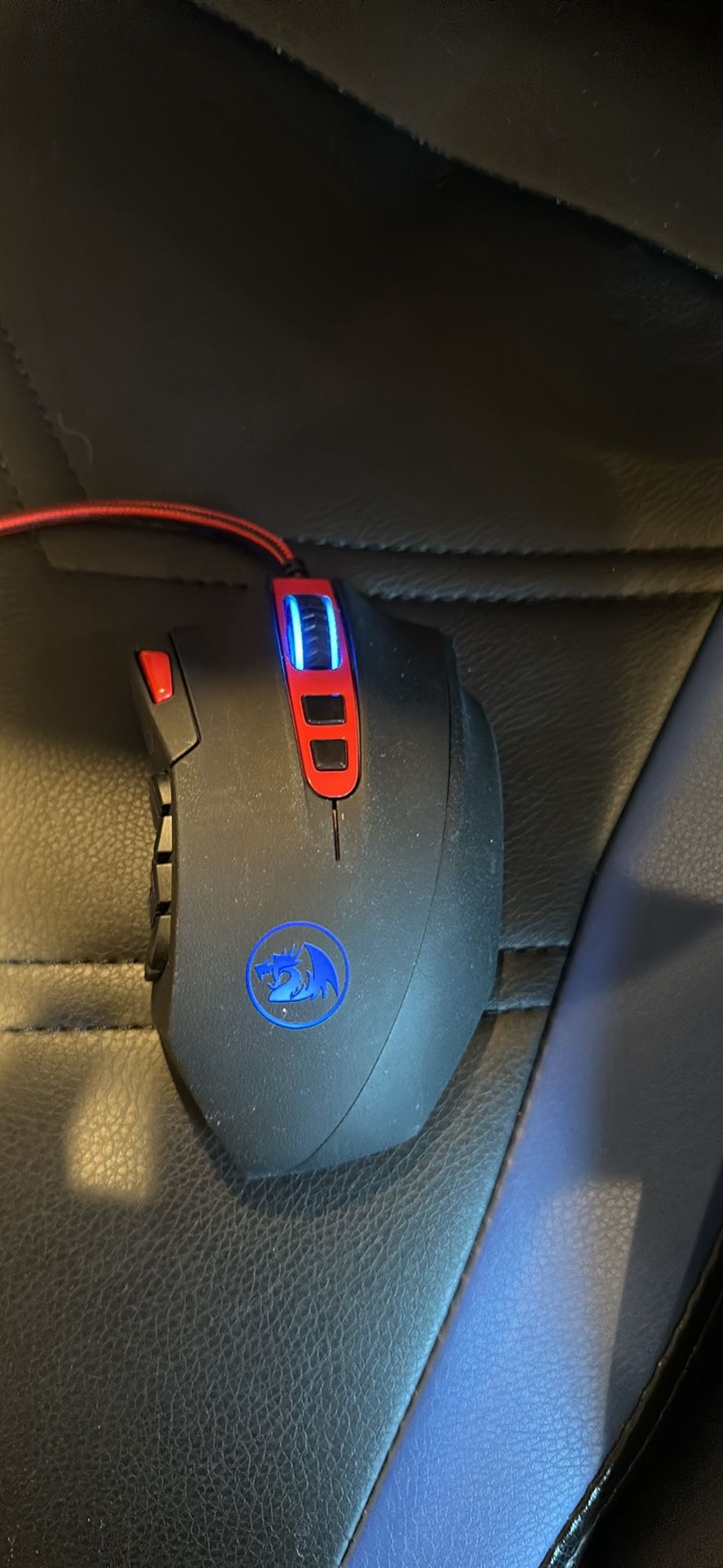 Red Dragon Wired USB LED Optical Gaming Mouse 3200 DPI - S101-3