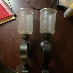 Wall Mount Candle Holders