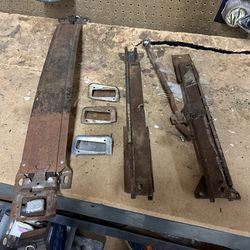 1973 corvette seat rails and hardware.