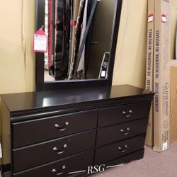 Queen Bedroom Set Bed Frame, Dresser Mirror Night Stand 🌟No Needed Credit Check 💛 $39 Down Payment with Financing