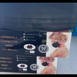 Black Masks 3 Layers 