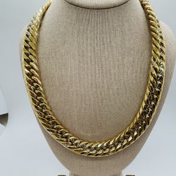 Miami 14k plated plata 16mm 20”-28”