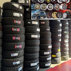 OFF ROAD WHEELS AND MUD TIRES WE DO FINANCE NO DOWN PAYMENT