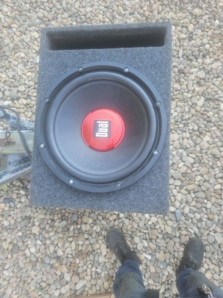 Duel 12 Inch Sub (contact info removed) Watts 