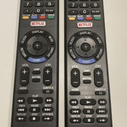 Sony RMT-TX102U Original Remote Control –$15 each