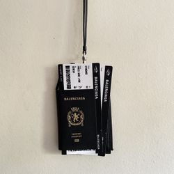 balenciaga passport bag