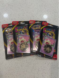 Pokemon TCG Pitch Black Slowpoke Blister Sealed Promo Coin