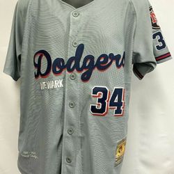 Newark Dodgers Baseball Jersey Headgear Classics Streetwear Authentic NWT