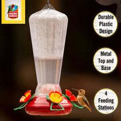 Hummingbird Feeder with Nectar