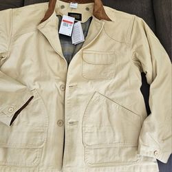 Nike Life Men's Flannel-Lined Barn Coat Size L. New