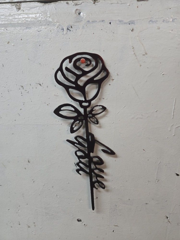 Metal Art Valentines Day.