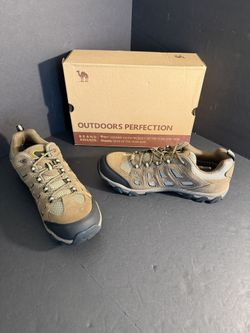 Men’s Hiking/Work Boots Brown Size 9.5