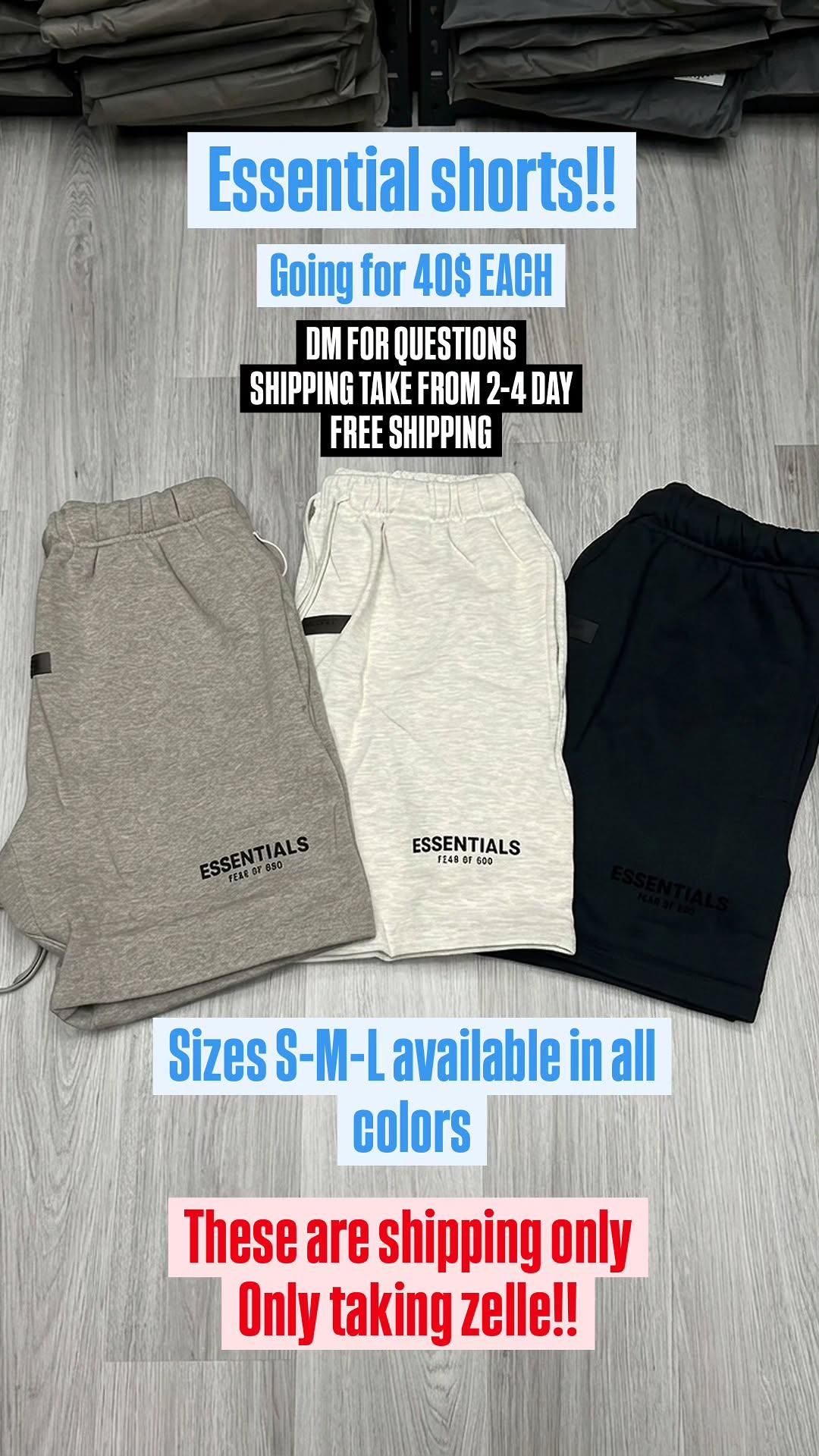 ESSENTIALS SHORTS