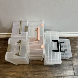 Craft storage containers 