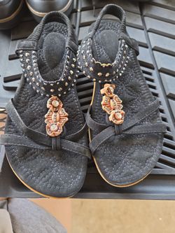 Women's Casual Sandal Bundle - 3 pairs (sizes 7.5 -8)