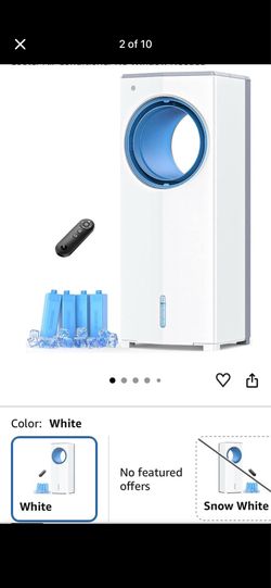 Portable air cooler