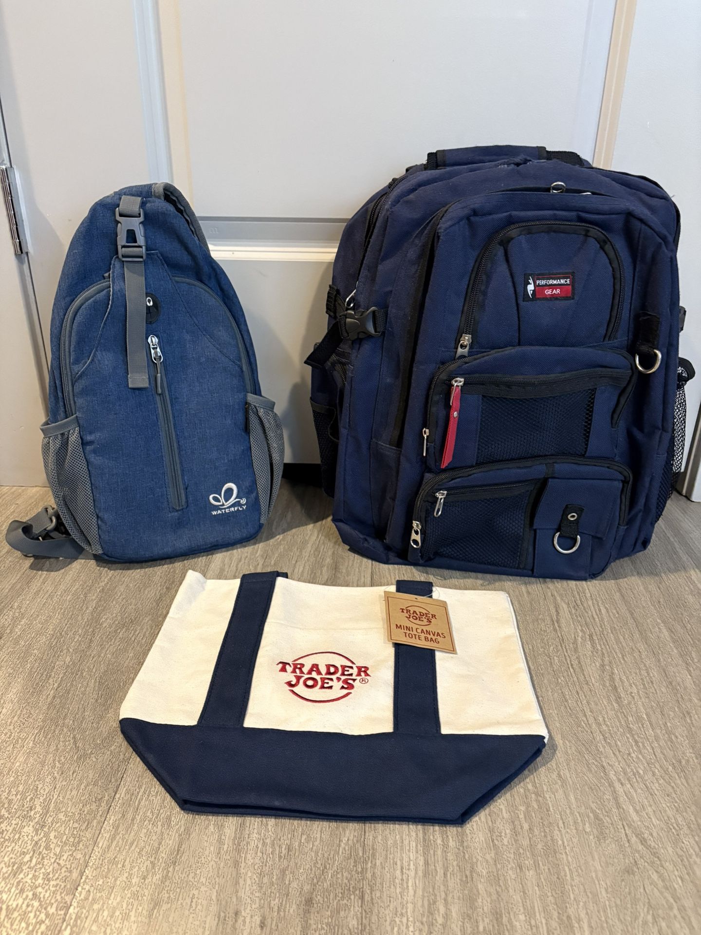 Travel and Small Backpack, Trader Joe’s Mini Canvas Bag- $40