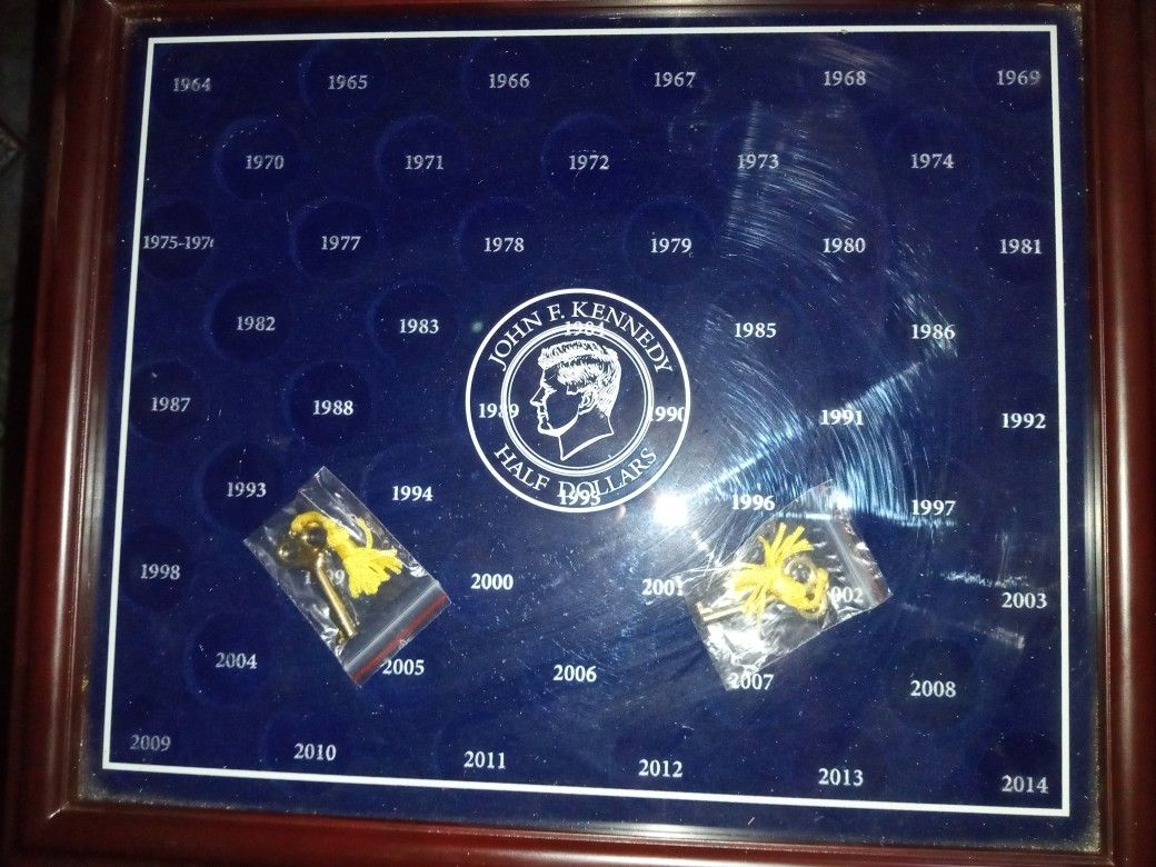 Kennedy Half Dollar Display Case