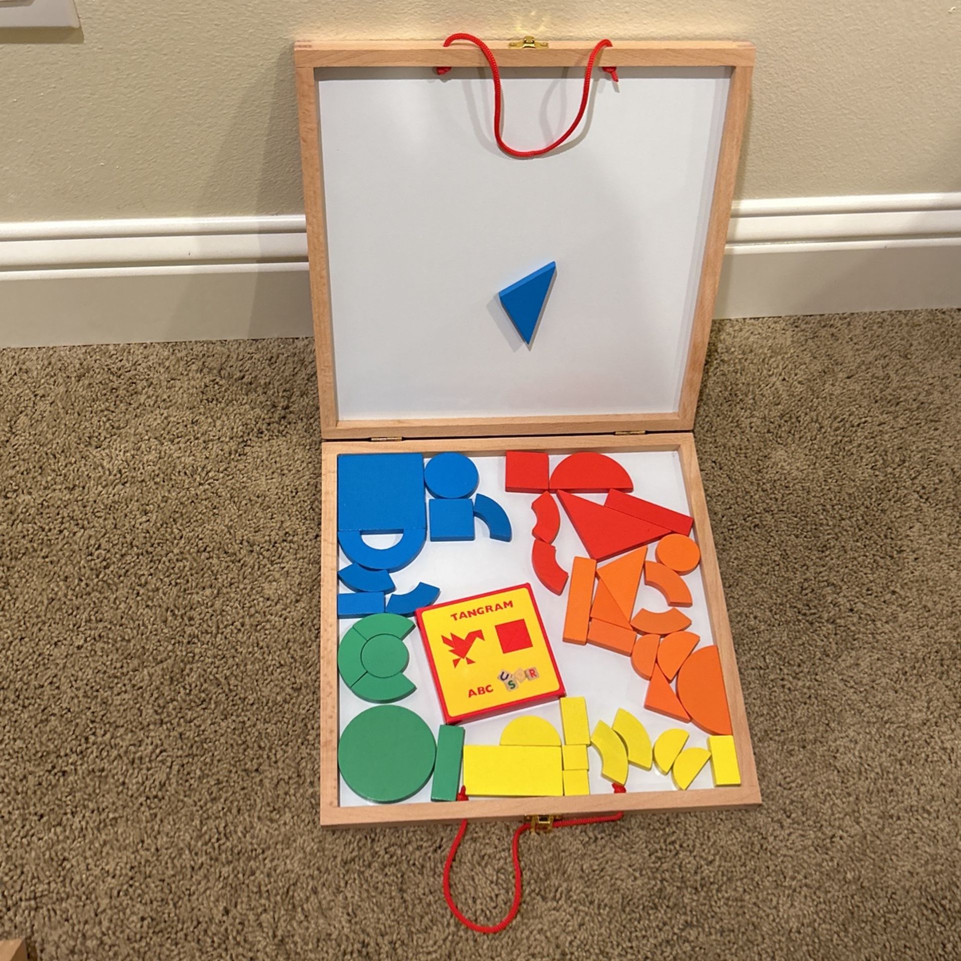 Djeco Wooden Magnet Tile Shapes