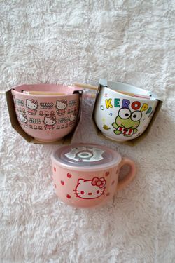 Hello Kitty Bowl Set