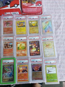 Big PSA 10 9.5 9 8.5 COLLECTION. My cards my prices. $2000! All cards. I take 85% from my asking price. Pokémon card Collection . All brand new produc