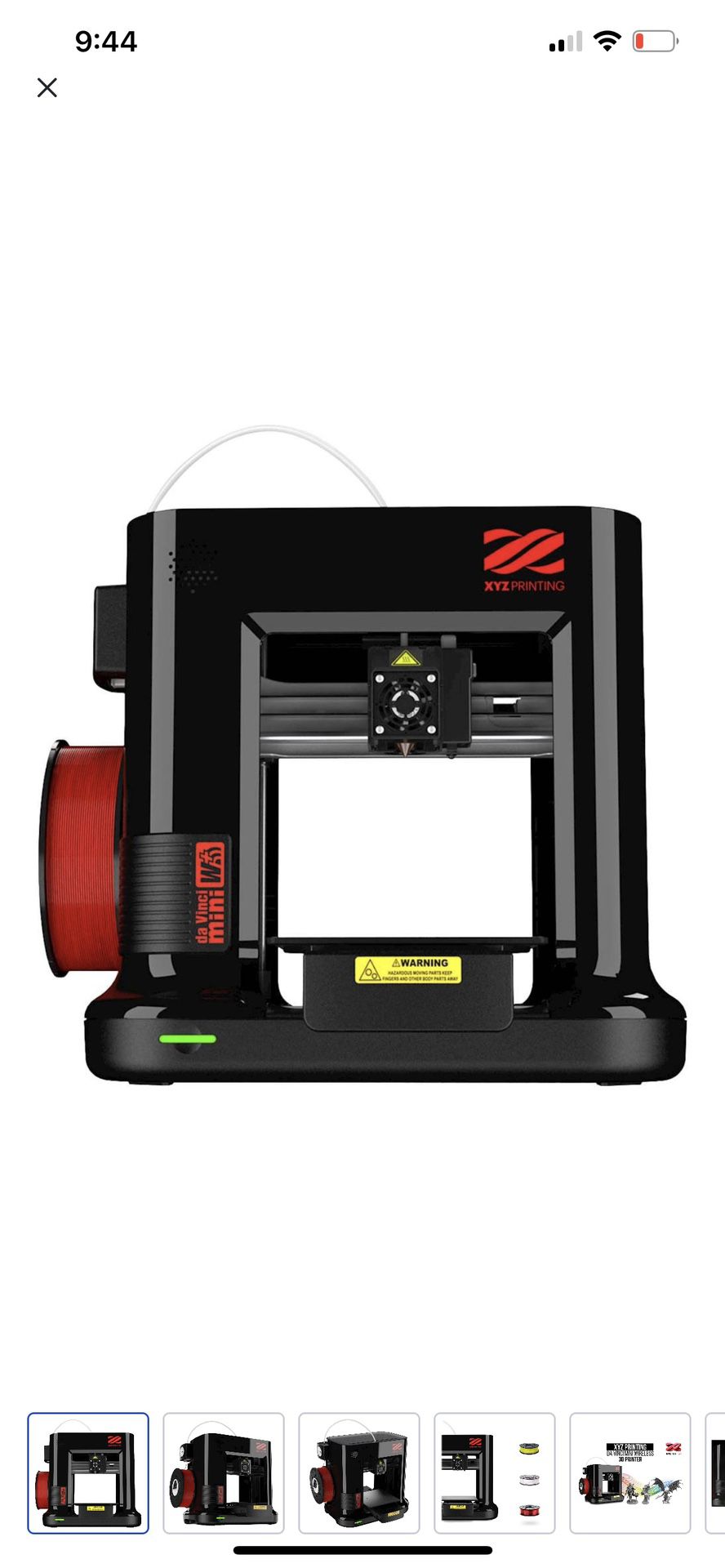 3D Printer-XYZprinting- da Vinci Mini W+ 3D Printer