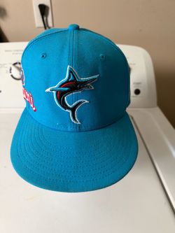 Florida Marlins Fitted Baseball Cap