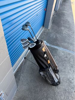Golf Clubs and Bag