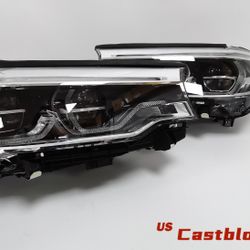 2017-2020 BMW 5 Series LED Adaptive Headlight Pair OEM