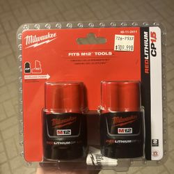 Milwaukee M12 12-Volt Batteries
