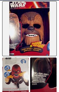 Star Wars Chewbacca Mask With Sound 