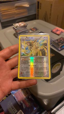 Raticate #088/122 BREAKpoint Reverse Holo NM Pokémon Card
