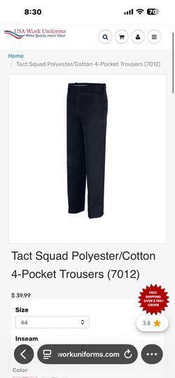 Tact squad pants