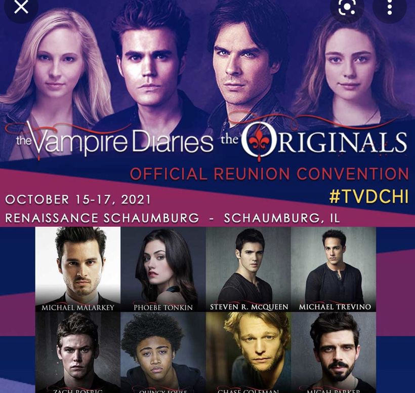 Vampire diaries convention tickets