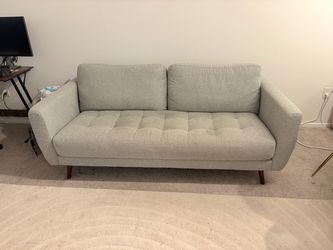 79” Light grey couch