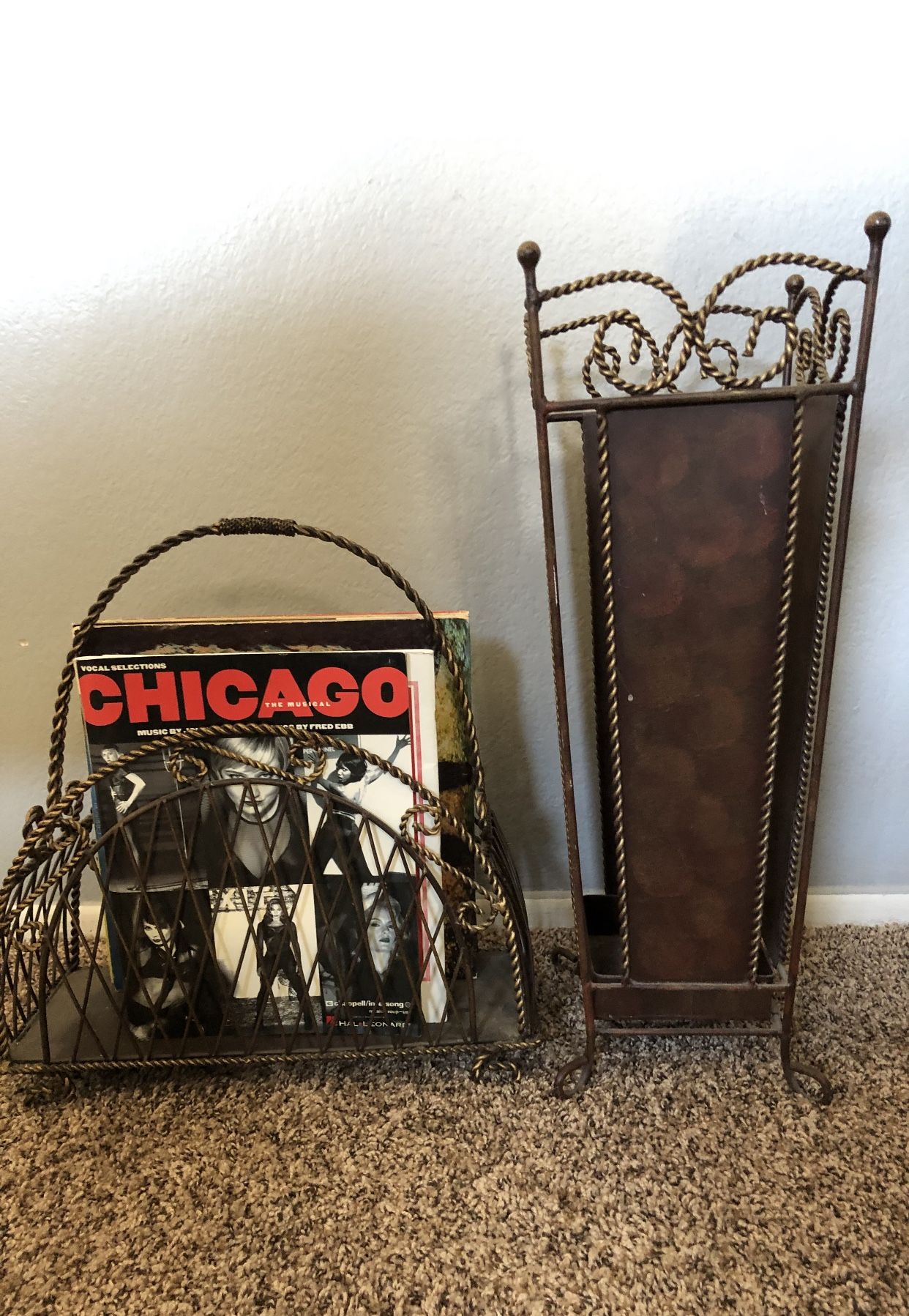 Magazine And Umbrella Rack