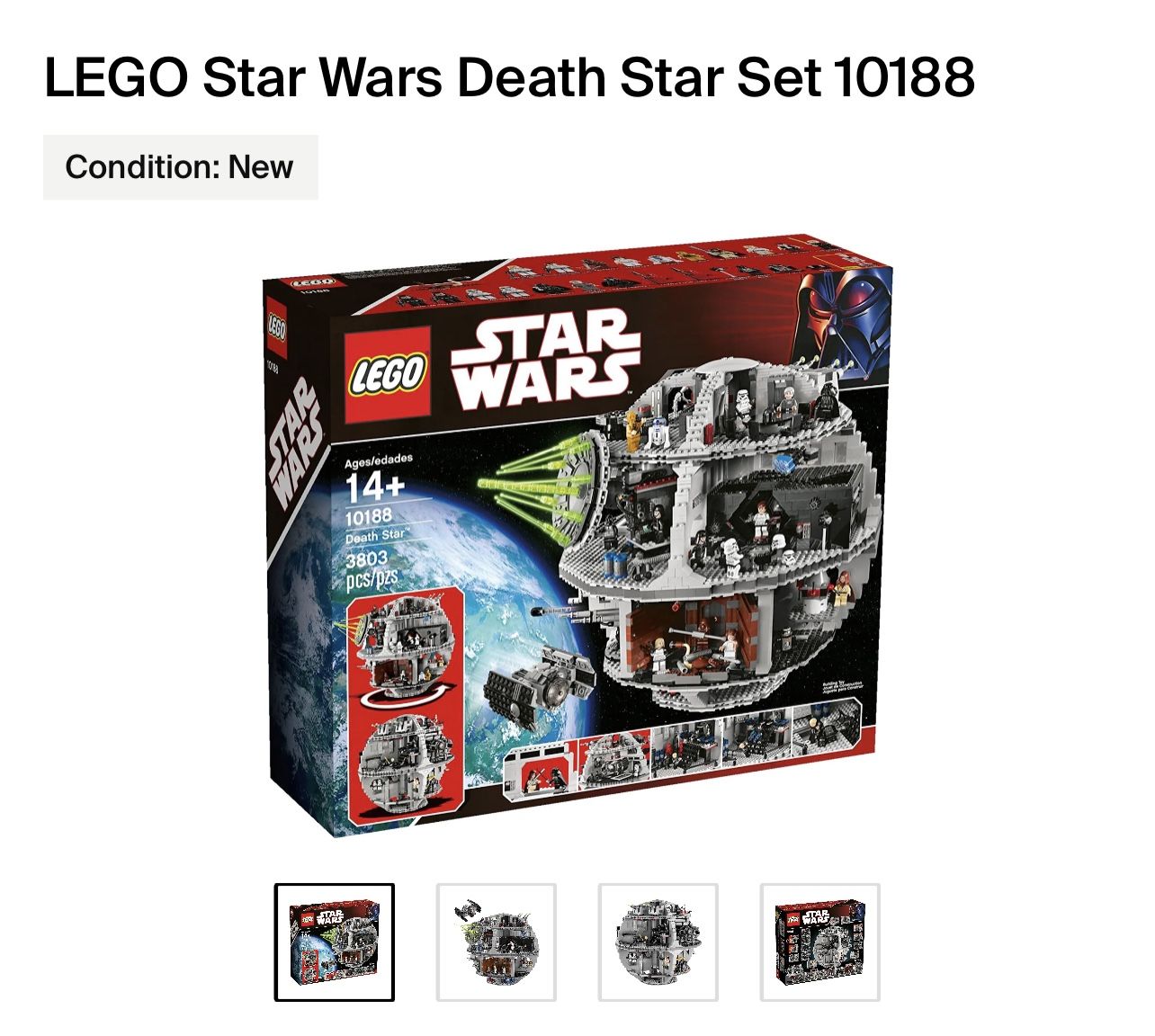 Lego Star Wars Death Star 10188