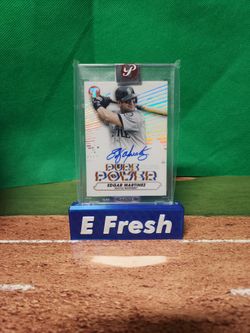 Edgar Martinez 2022 Topps Pristine Pure Power Auto Seattle Mariners