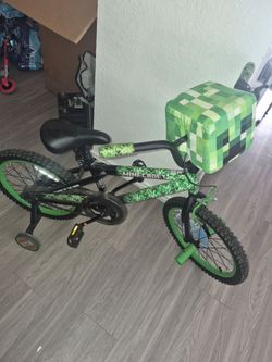 Minecraft Creeper Bike