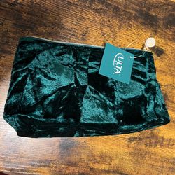 Ulta Emerald Clutch/makeup Bag
