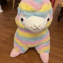 Oversized Stuffed Llama