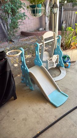 Swing and slide for babies/toddler