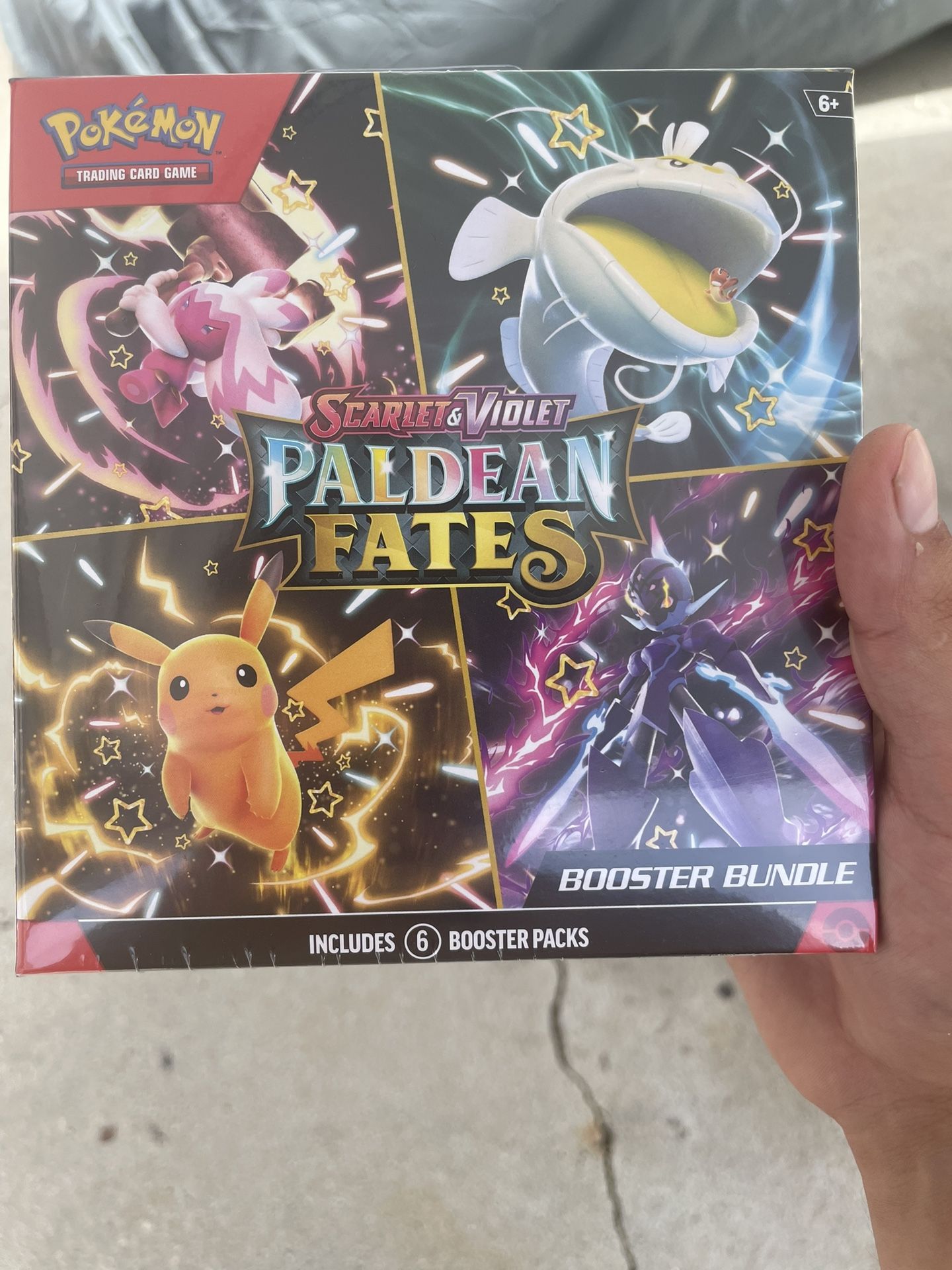 Scarlet and Violet Paldean Fates Booster Bundle