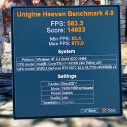 HIGH END 14700k/5070 PC