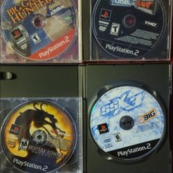 Playstation 2 / 4 GAMES Set Mk